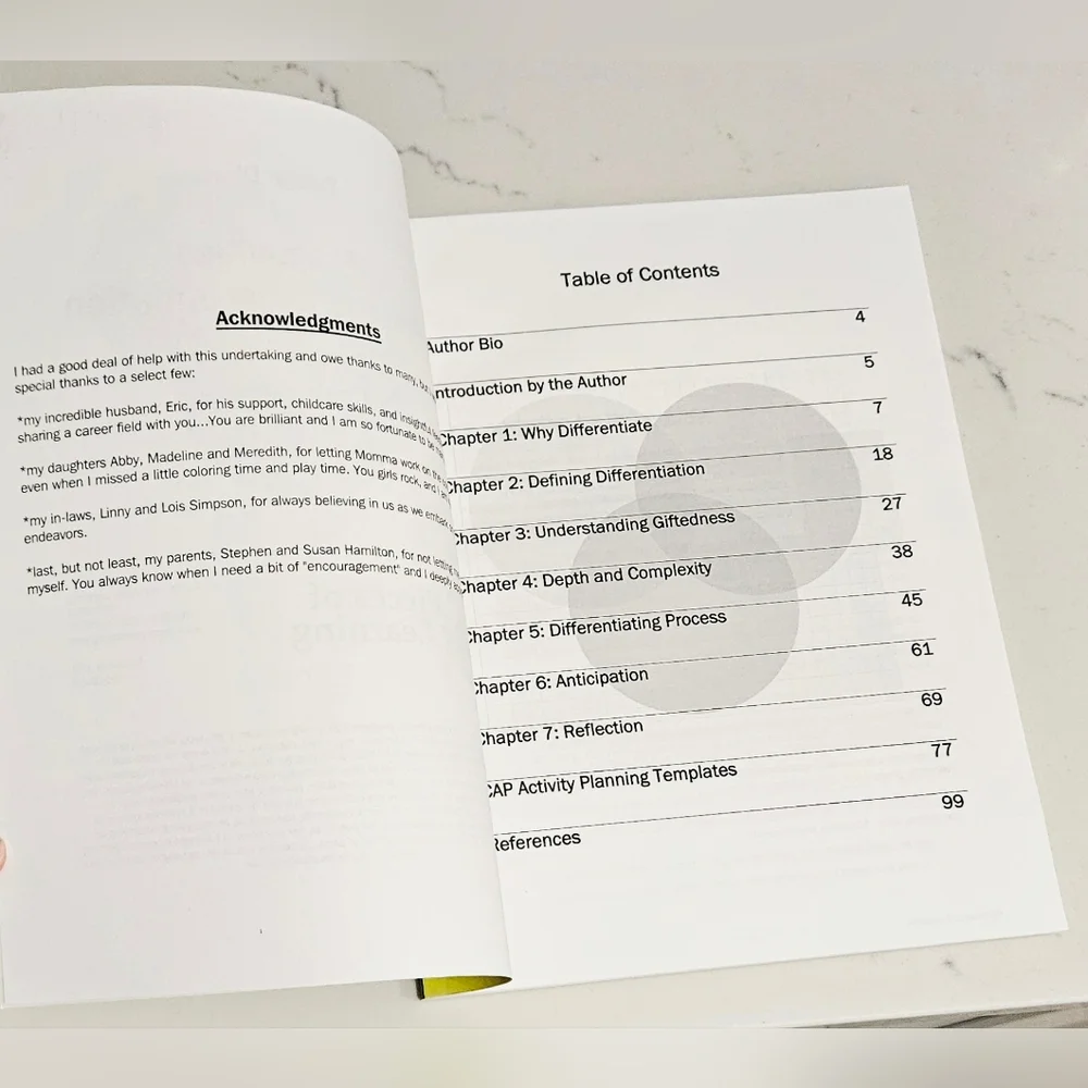 BOGO Design DI: CAP Activities for Process Differentiation Book